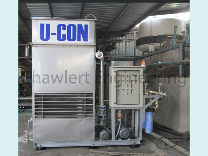Close circuit cooling tower